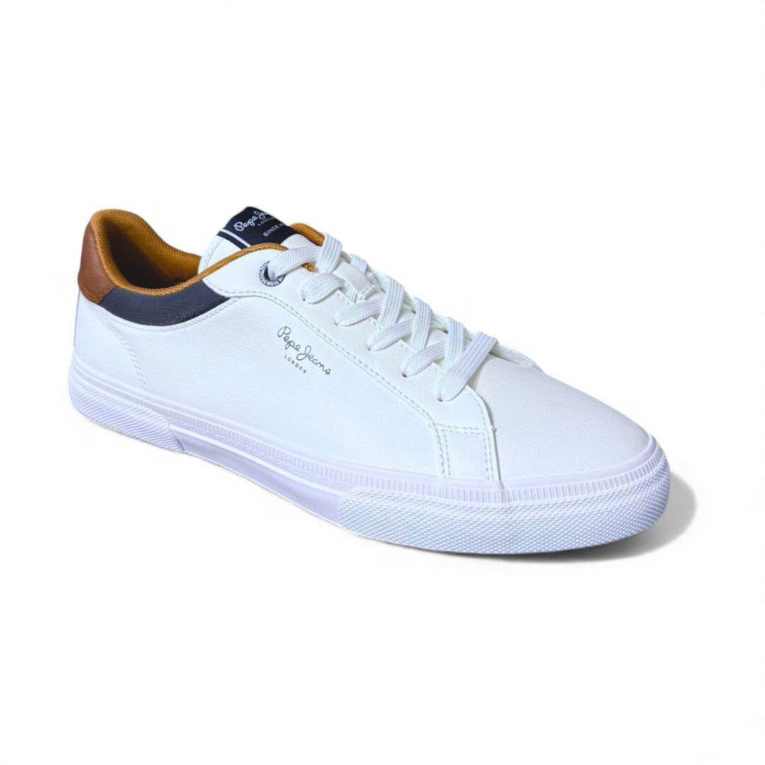 PEPE JEANS Kenton SLK Sneakers Men PMS40050-WHT