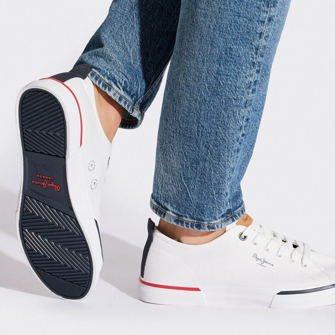 PEPE JEANS Kenton Smart 22 Sneakers Men PMS30811-WHT