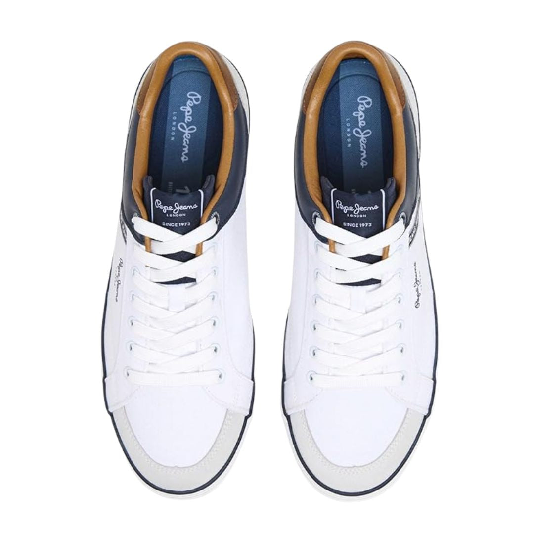 PEPE JEANS Kenton Stage Sneakers Men PMS31073-WHT