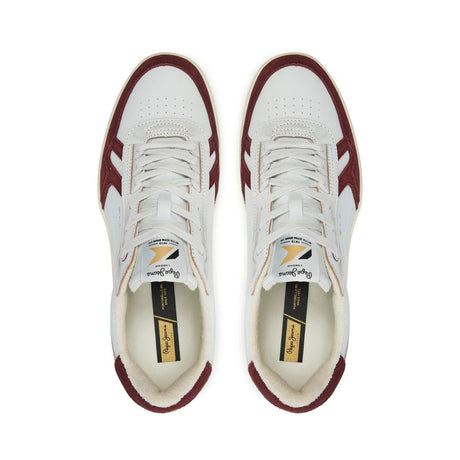 PEPE JEANS Kore Heritage M Sneakers PMS00026-WHTRED - 42 / White/ Red