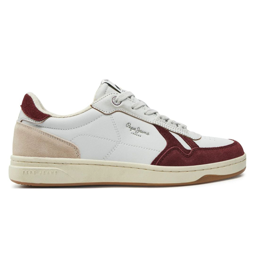 PEPE JEANS Kore Heritage M Sneakers PMS00026-WHTRED - 42 / White/ Red