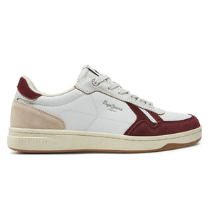 PEPE JEANS Kore Heritage M Sneakers PMS00026-WHTRED - 42 / White/ Red