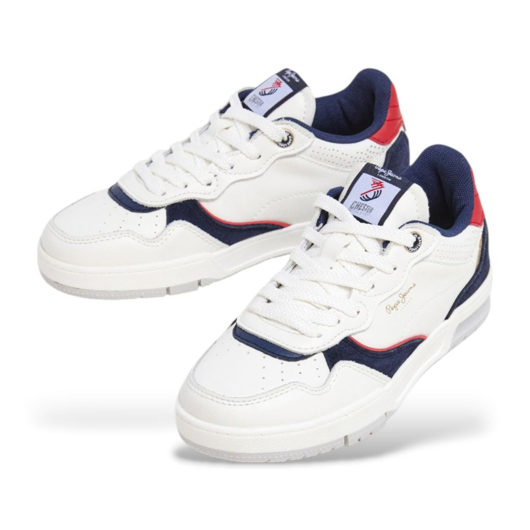 PEPE JEANS Levitt College Sneakers Kids PBS00008-WHT