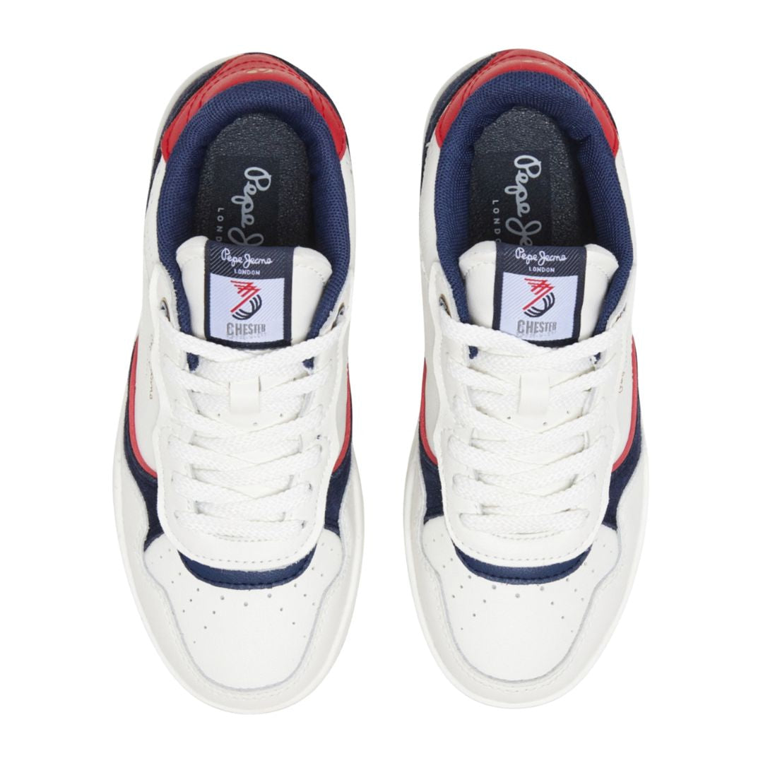 PEPE JEANS Levitt College Sneakers Kids PBS00008-WHT