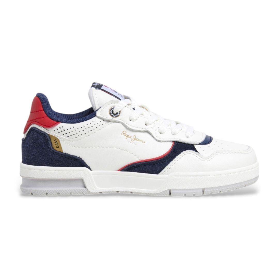PEPE JEANS Levitt College Sneakers Kids PBS00008-WHT - White / 39