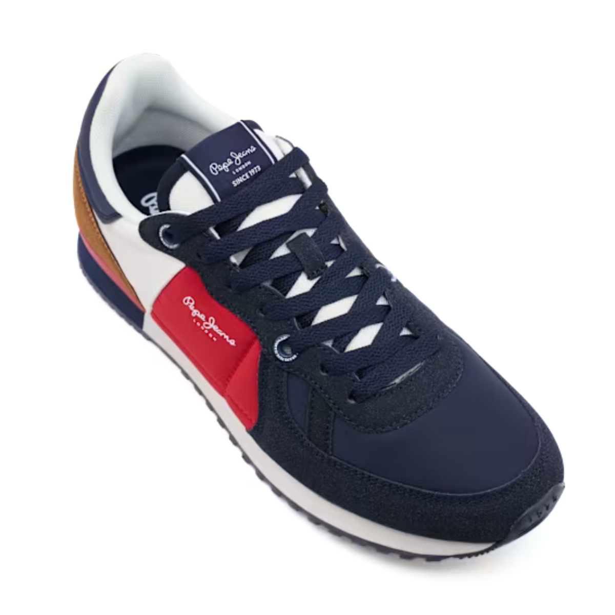 PEPE JEANS Natch One W Sneakers Men PMS31018-NVYRED