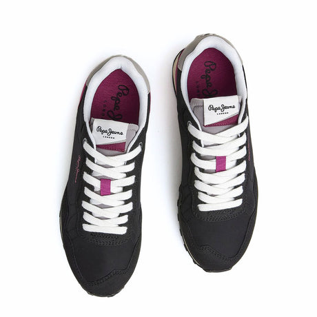 PEPE JEANS Natch One W Sneakers Women PLS31519-BLKPNK