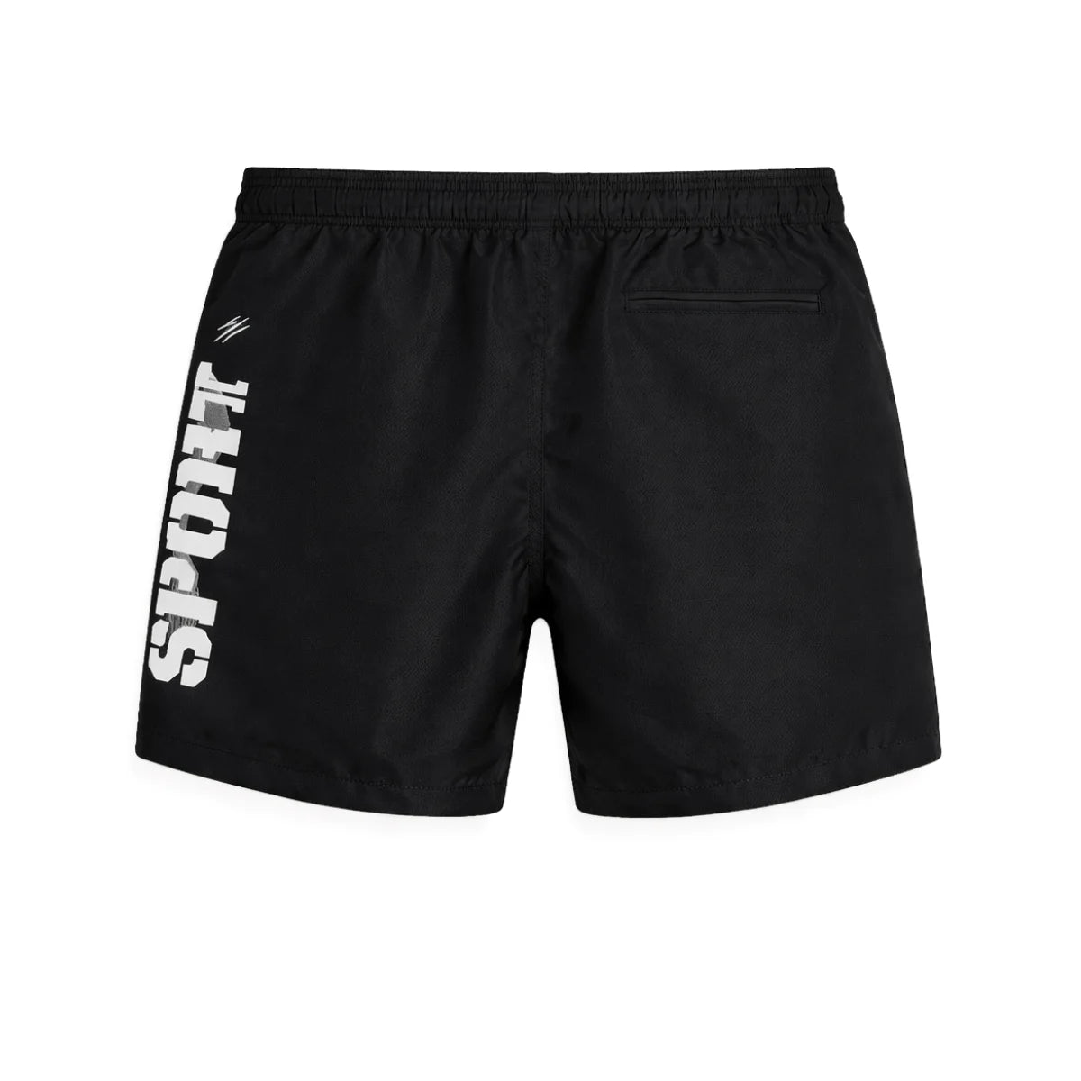 PLEIN SPORT Logo Print Drawstring Swim Shorts Men PL0011 - BLK