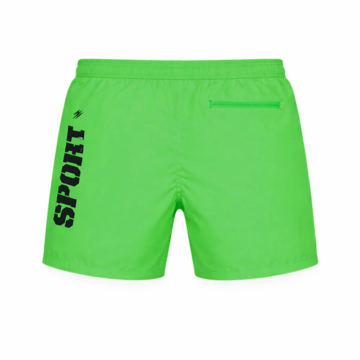 PLEIN SPORT Logo Print Drawstring Swim Shorts Men PL0013 - GRN