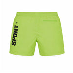 PLEIN SPORT Logo Print Drawstring Swim Shorts Men PL0014 - LMN
