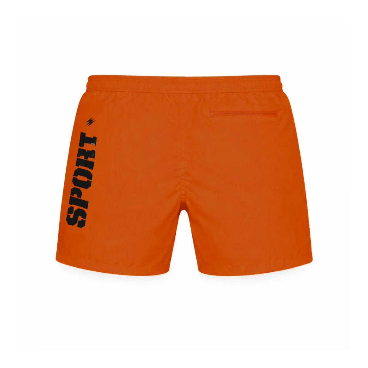 PLEIN SPORT Logo Print Drawstring Swim Shorts Men PL0017 - ORG