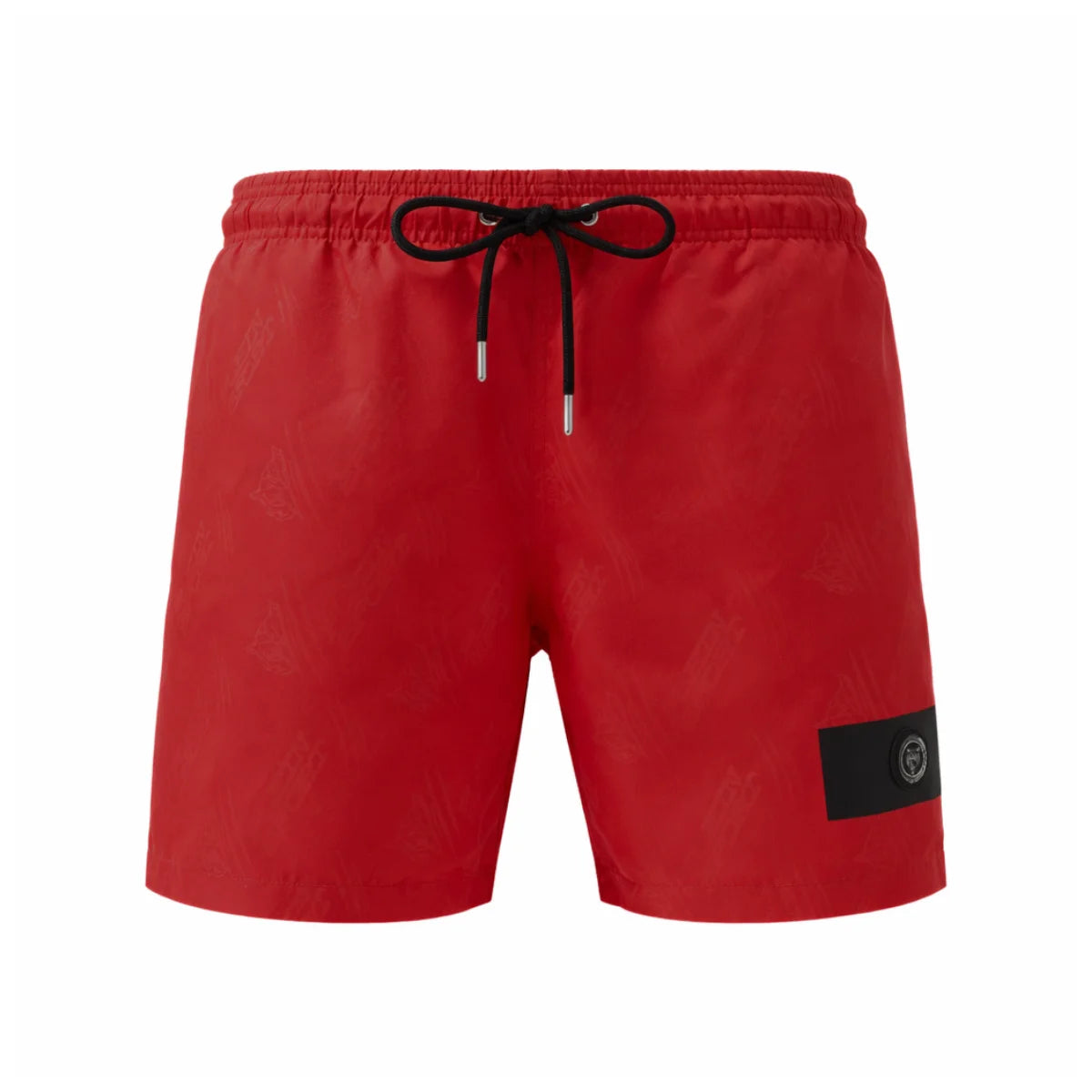 PLEIN SPORT Logo Print Drawstring Swim Shorts Men PS25026-RED - Red / S