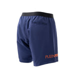 PLEIN SPORT Logo Print Drawstring Swim Shorts Men PS25027-BLU