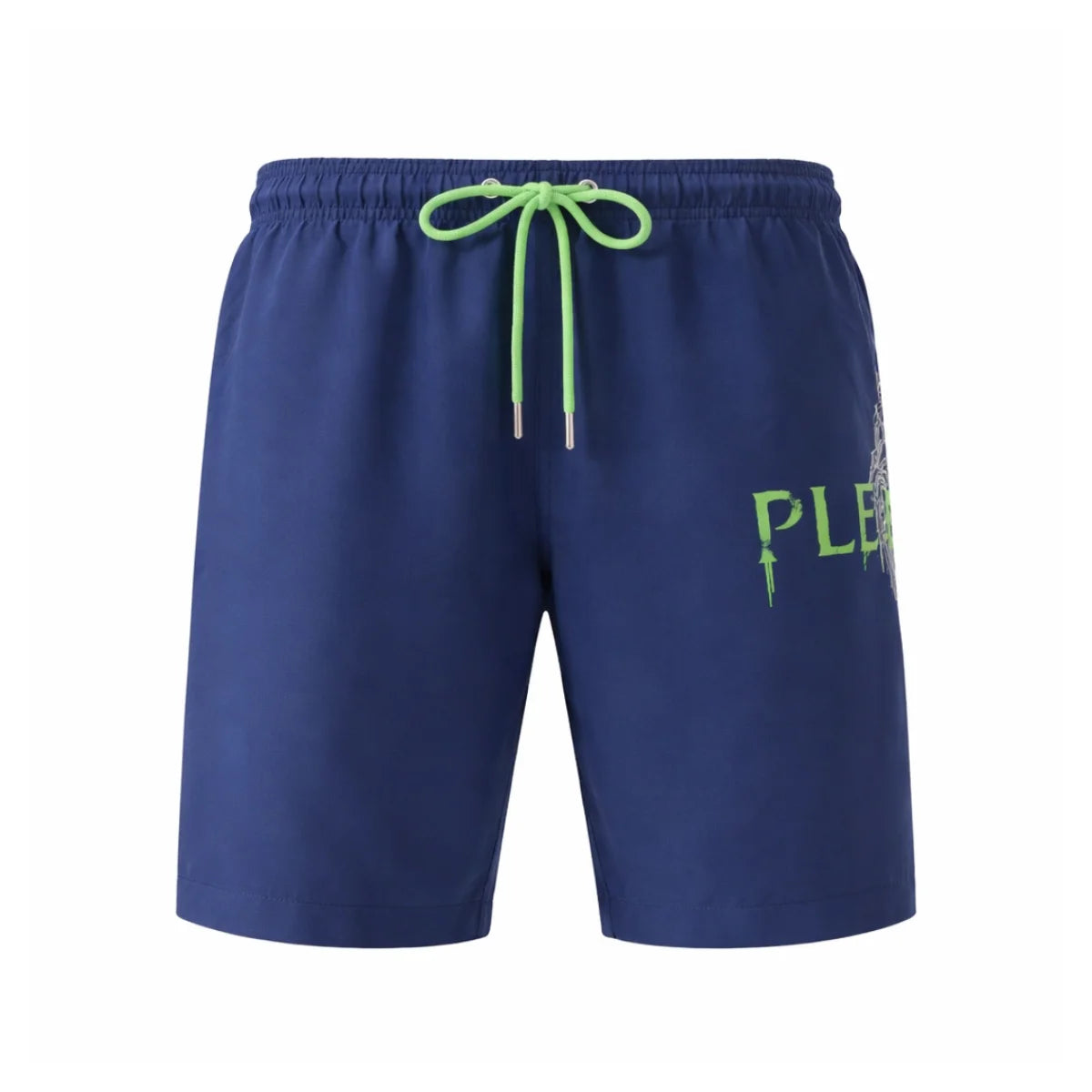 PLEIN SPORT Logo Print Drawstring Swim Shorts Men PS25030-BLU - Blue / S