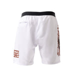 PLEIN SPORT Logo Print Drawstring Swim Shorts Men PS25035-WHT