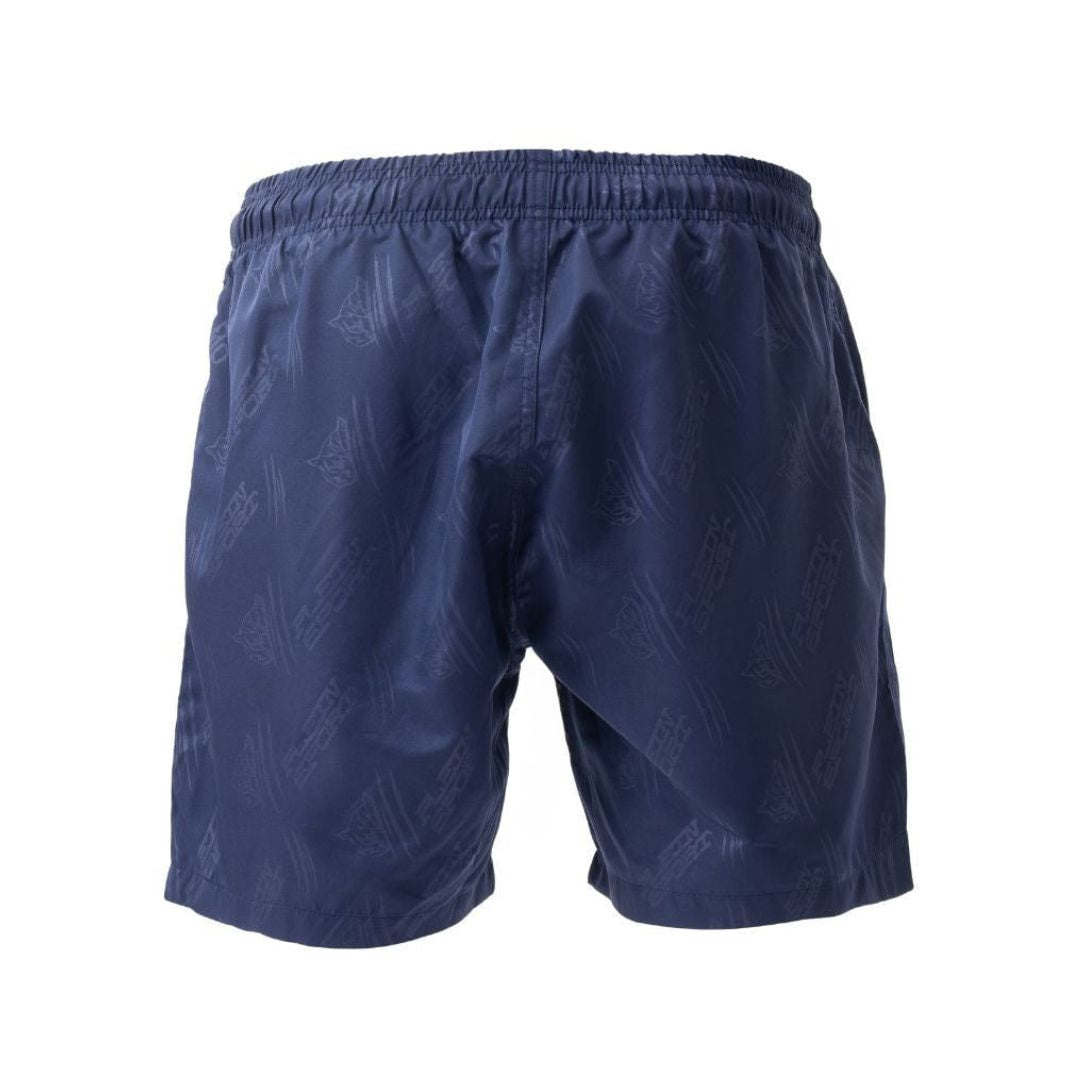 PLEIN SPORT Logo Print Drawstring Swim Shorts Men PS25036-NVY