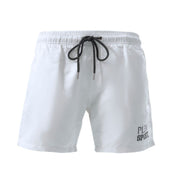 PLEIN SPORT Logo Print Drawstring Swim Shorts Men PS25038-WHT - S / White