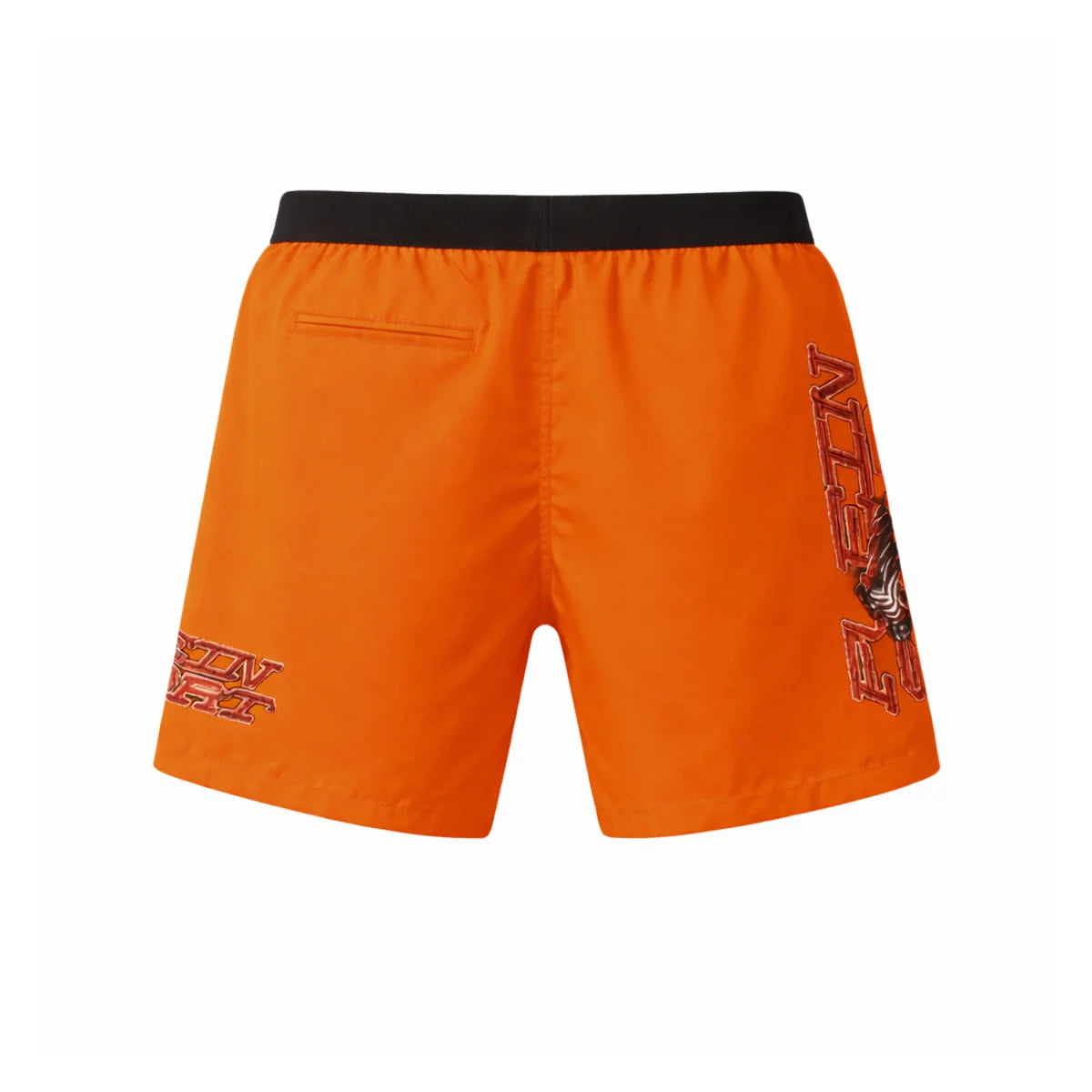 PLEIN SPORT Logo Print Drawstring Swim Shorts Men PS25039-ORG