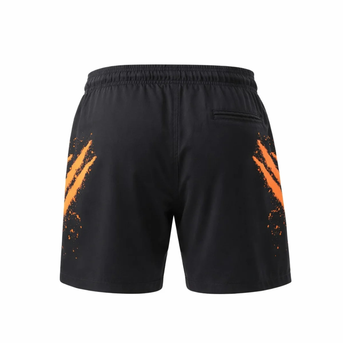 PLEIN SPORT Logo Print Drawstring Swim Shorts Men PS25040-BLK