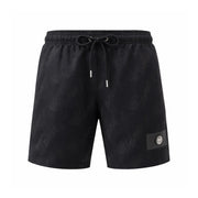 PLEIN SPORT Logo Print Drawstring Swim Shorts Men PS25046-BLK - Black / S