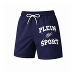 PLEIN SPORT Logo Print Drawstring Swim Shorts Men PS25047-NVY - Navy / S
