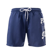 PLEIN SPORT Logo Print Drawstring Swim Shorts Men PS25047-NVY - S / Navy