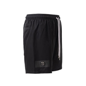 PLEIN SPORT Logo Print Drawstring Swim Shorts Men PS25048-BLK