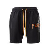 PLEIN SPORT Logo Print Drawstring Swim Shorts Men PS25049-BLK - S / Black