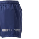PLEIN SPORT Logo Print Drawstring Swim Shorts Men PS25050-NVY