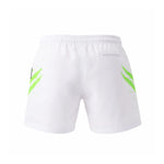 PLEIN SPORT Logo Print Drawstring Swim Shorts Men PS25052-WHT
