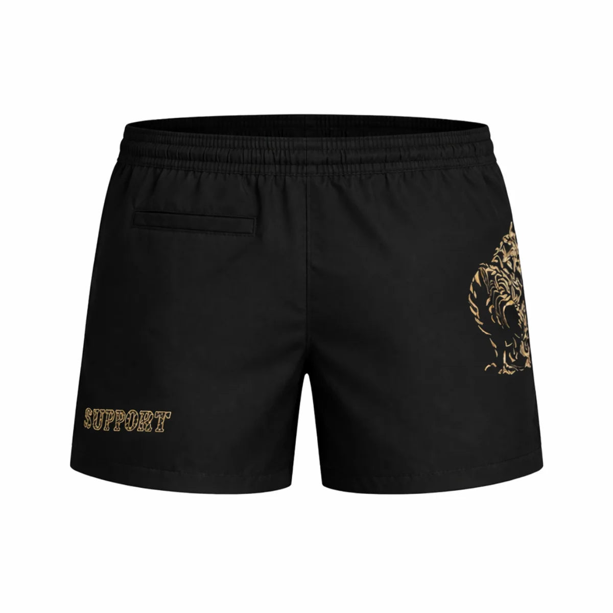 PLEIN SPORT Logo Print Drawstring Swim Shorts Men PS25097 - BLK