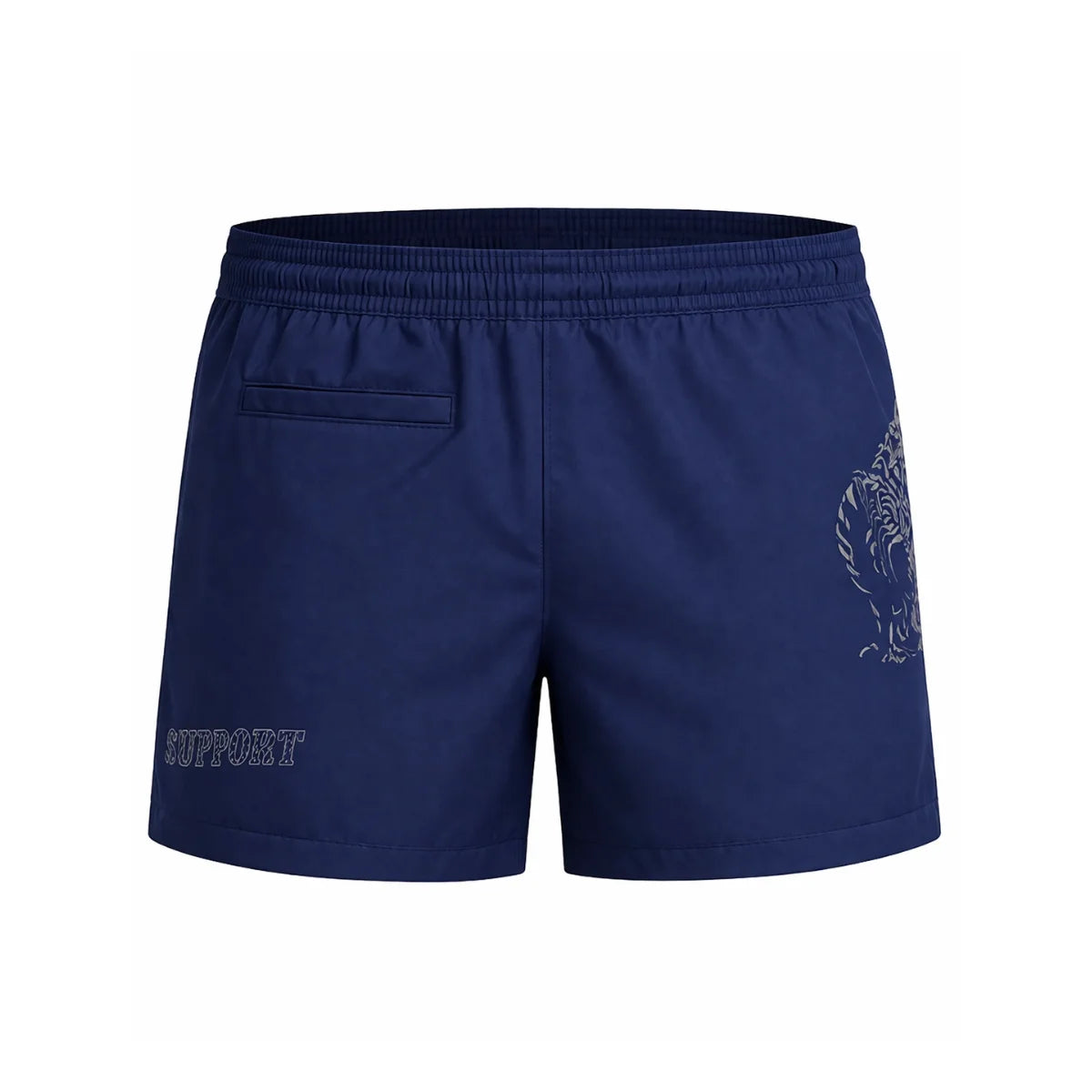 PLEIN SPORT Logo Print Drawstring Swim Shorts Men PS25099 - NVY