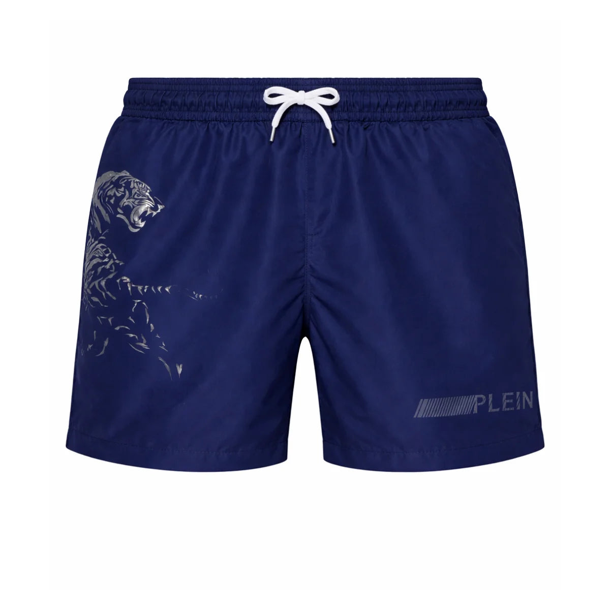 PLEIN SPORT Logo Print Drawstring Swim Shorts Men PS25099 - NVY - Navy / S