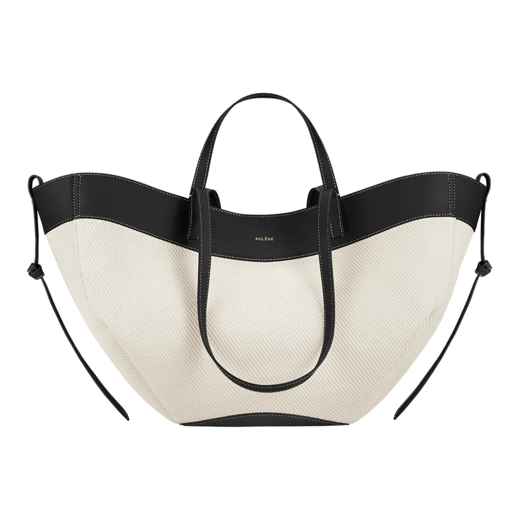 Polène Cyme Edition Cognac Canvas Women - BLK - Black