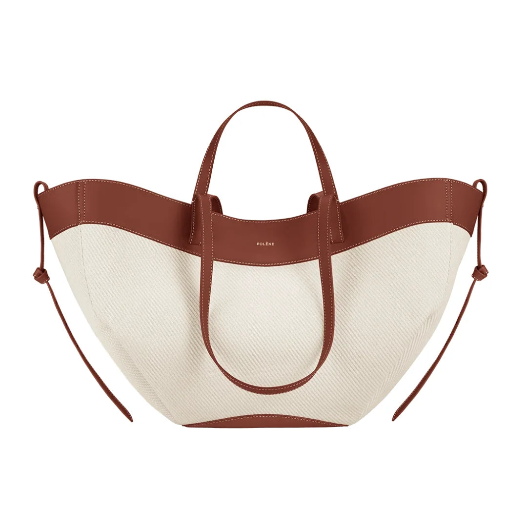 Polène Cyme Edition Cognac Canvas Women - TAN - Tan