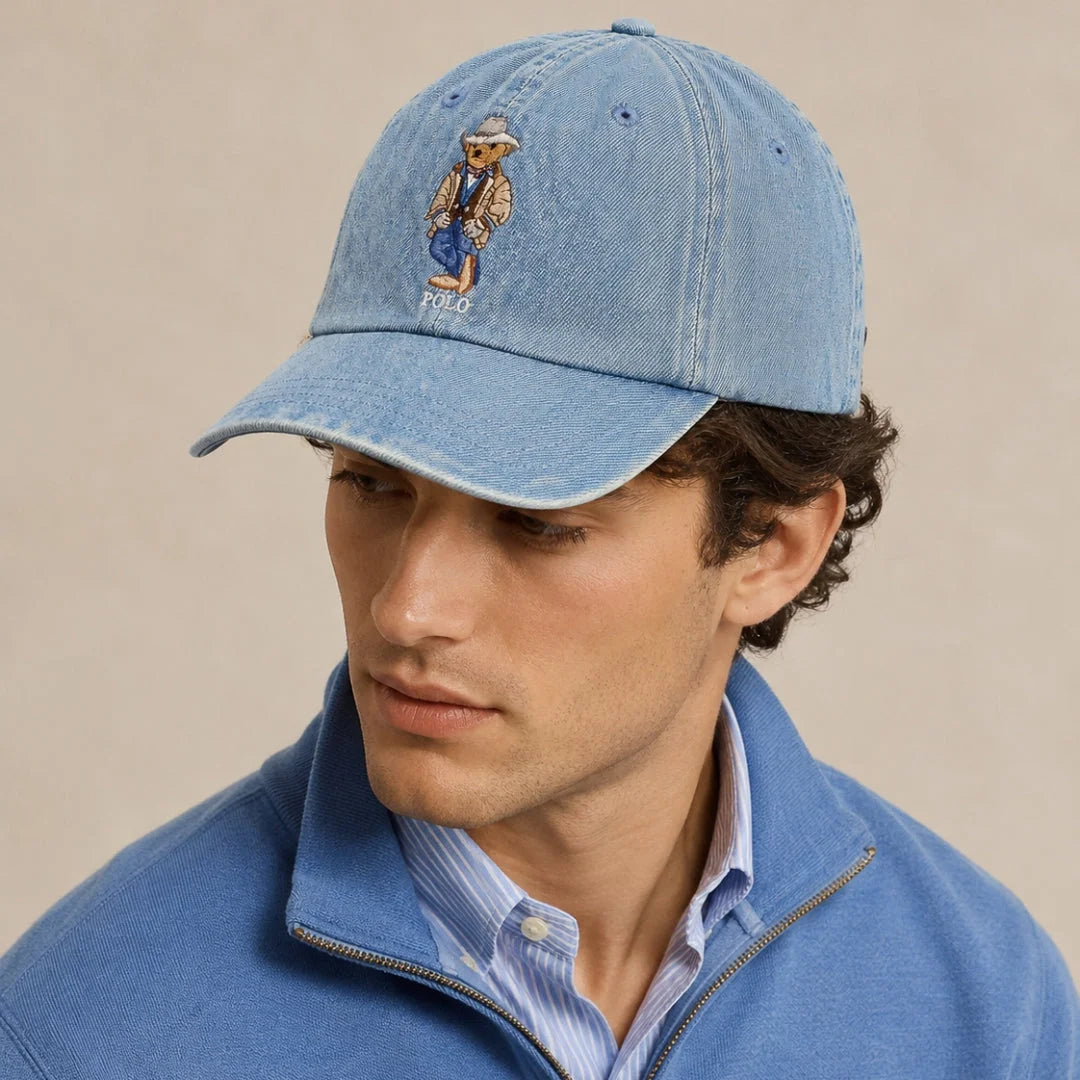 Polo Ralph Lauren Bear Demin Cap Men