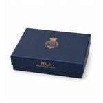 POLO RALPH LAUREN Bear Leather Bifold Wallet - BRN - Brown
