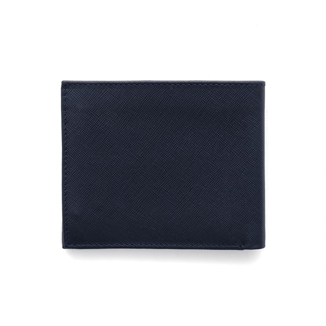 POLO RALPH LAUREN Bear Leather Bifold Wallet - NVY - Navy
