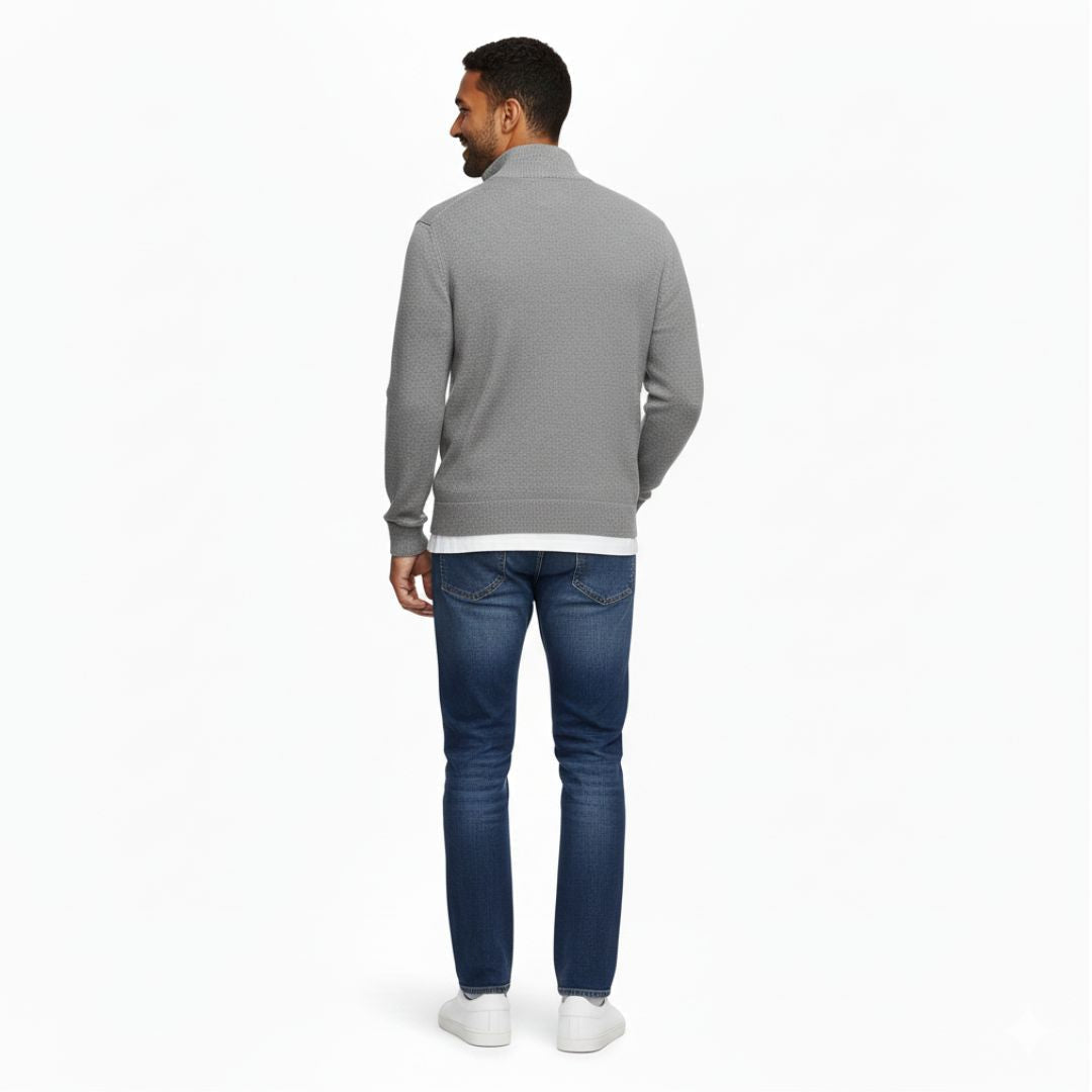 Polo Ralph Lauren Cotton Half-Zip Jumper Men - GRY