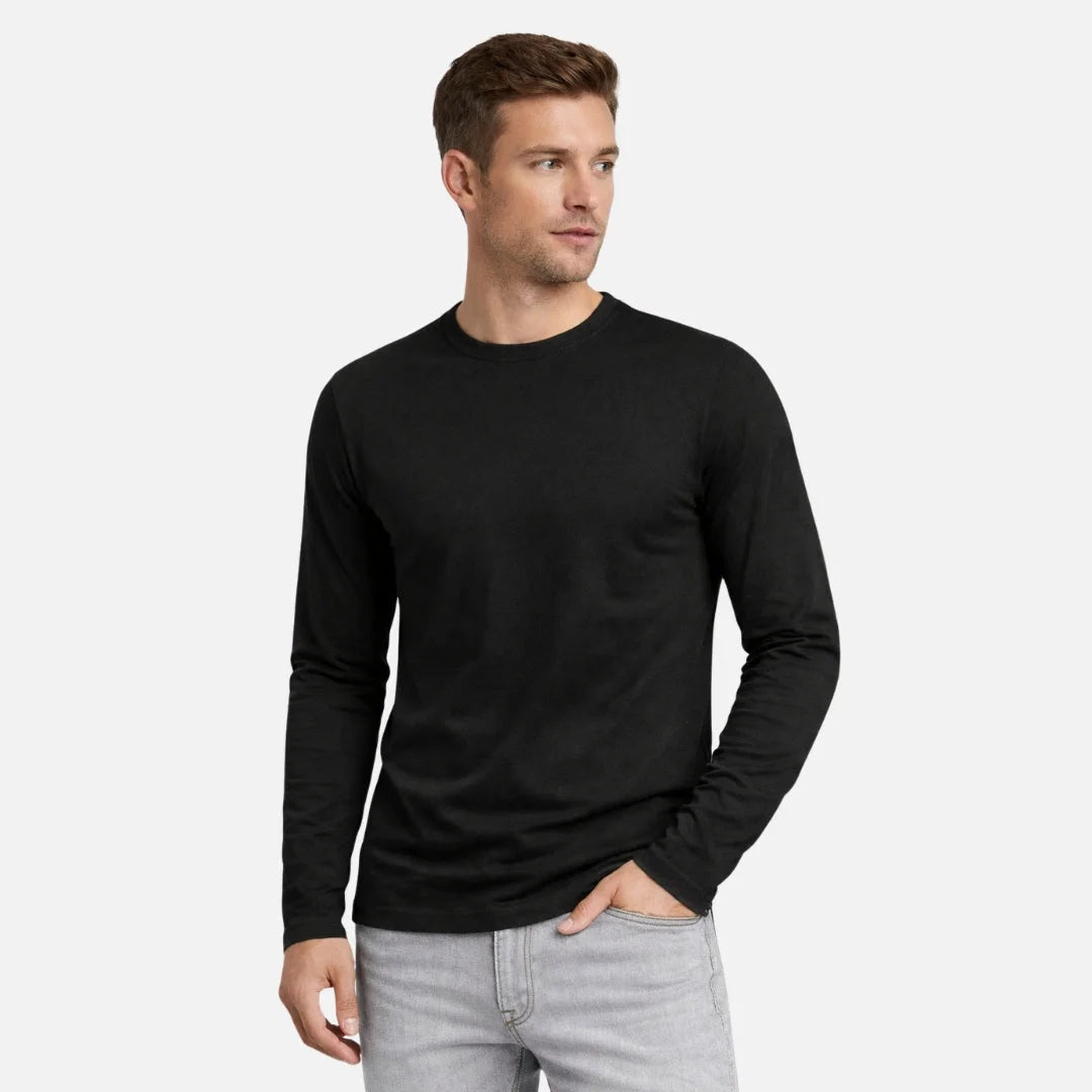 Polo Ralph Lauren Cotton Long Sleeve Crew Neck T-Shirt