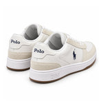 Polo Ralph Lauren Court Leather Suede Sneakers Men - WHT