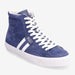 Polo Ralph Lauren Court Vulc Mid Suede Sneaker - BLU - Blue / 40 - Shoes