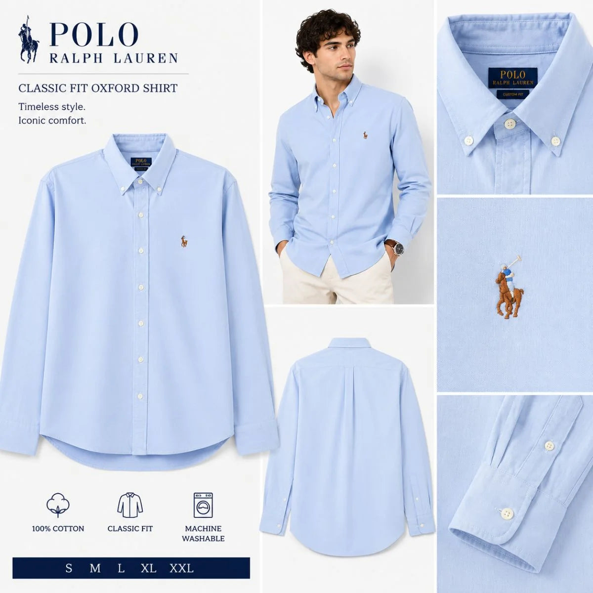 Polo Ralph Lauren CUSTOM FIT OXFORD SHIRT