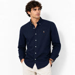 Polo Ralph Lauren CUSTOM FIT OXFORD SHIRT - Navy / S