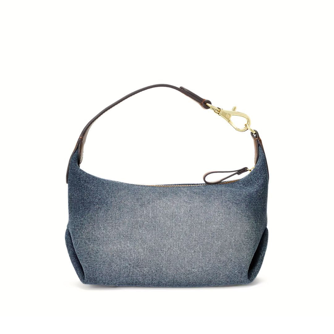 POLO RALPH LAUREN Denim Small Kassie Convertible Bag - DEM - Denim