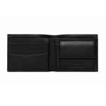POLO RALPH LAUREN Embossed Logo Leather Bifold Wallet Men - BLK - Black
