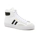 Polo Ralph Lauren Grvin Mid Leather Sneaker Women - WHTBLK - Shoes