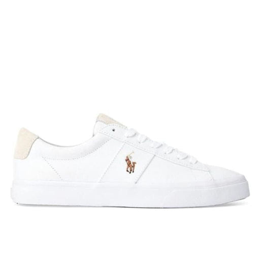 Polo Ralph Lauren Hanford Canvas Low-top Sneakers Men - WHT - White / 40 - Shoes