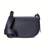 POLO RALPH LAUREN Polo ID Leather Saddle Bag - NVY - Navy