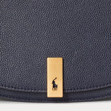 POLO RALPH LAUREN Polo ID Leather Saddle Bag - NVY - Navy